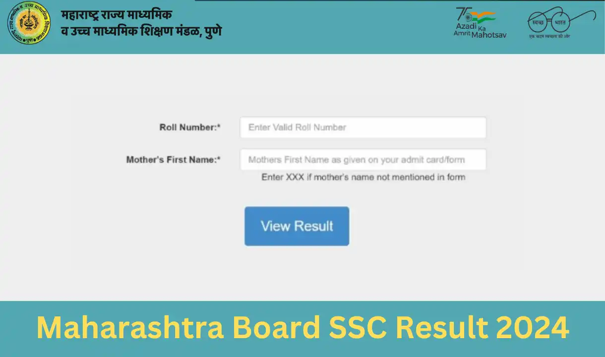 Maharashtra SSC Result 2024 10th